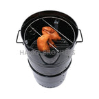 Hakka 20" Outdoor Vertical Charcoal BBQ Grill Smoker Roaster Steel Barbecue