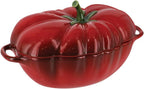 STAUB Ceramics Petite Tomato Cocotte, 16-oz, Cherry