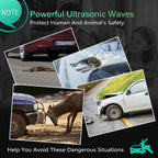 Elook Upgraded Deer Whistles for Car, Deer Horn for Car, Save Deer Whistle for Vehicles, Trunks, Motorcycle, Three-Horn, 4 Pack (Patented Product)