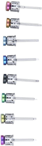 Universal Implant Repair Tool Kit with 16pcs Screwdrivers Colorful Prosthetic Kit Torque Wrench