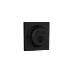 Collins Matte Black Single Cylinder Deadbolt