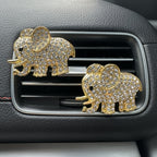 Elevate Your Car's Aroma With This Stylish Elephant Car Air Vent Perfume Clip