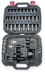 Husky 100-Piece 1/4 in. and 3/8 in. Drive Mechanics Tools Set
