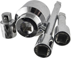 AB Tools-US Pro 1" Drive Metric Socket and Accessory Set Kit 36mm - 80mm 6 Sided 21pc