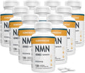 KOMPROCHA Sublingual NMN Supplement 500mg Nicotinamide Mononucleotide Lozenges Max Absorption Enhanced Bioavailability Boost NAD+ for Anti-Aging & Cellular Repair (1200 Tablets, Pack of 10)