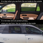 Upgraded Mosquito Prevention Car Window Sun Shade Cover Breathable Mesh Car  Side Window Shade Sunshade UV Protection Fit For Most Cars