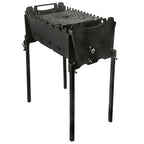 Mangal Kazan Stove Мангал Barbeque BBQ Kabab Shashlyk Grill 8 Skewer Brazier New