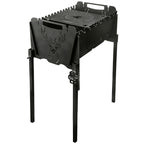 Mangal Kazan Stove Мангал Barbeque BBQ Kabab Shashlyk Grill 8 Skewer Brazier New