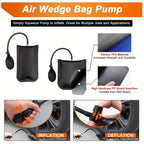 14PCS Car Tool Kit: Roadside Emergency Kit with Long Reach Grabber, Air WedBag Pump, Non-Marring Wed&amp; Carrying Bag - Essential Automotive Kit!