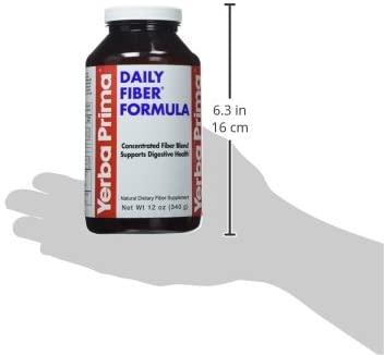 Yerba Prima Daily Fiber Formula, 12 Ounce (Pack of 24)