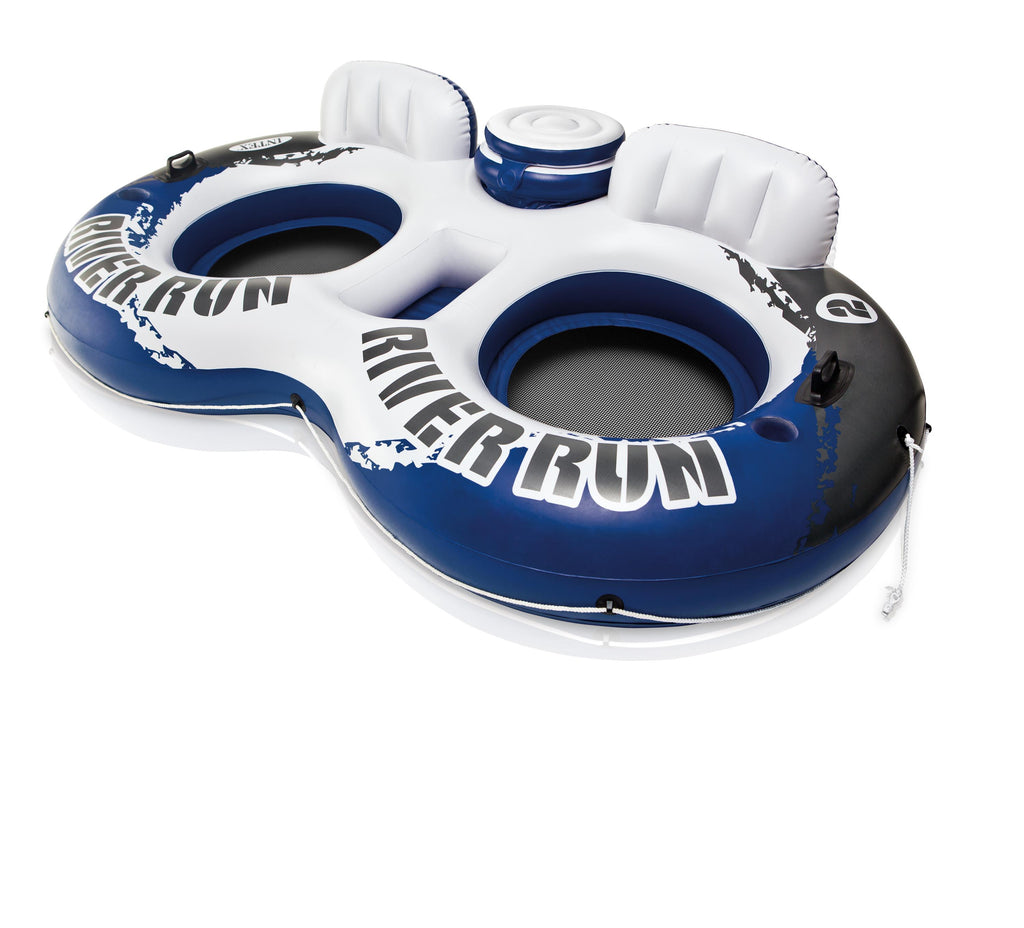 Inflatable 5 Person LounRaft with  Inflatable Tube w/ Cooler