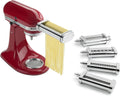 KitchenAid KSMPDX Pasta Deluxe Set Stand Mixer Attachment, 5 Piece, Stainless Steel