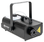 American DJ 1300 Watt 2.3 L Tank Mobile Fog Machine w/ Remote Controls (2 Pack)
