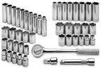 SK 4147-6 47 Piece 1/2-Inch Drive 6 Point Standard and Metric Socket Super Set