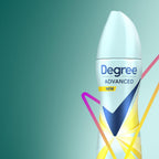 Degree Advanced Antiperspirant Deodorant Dry Spray 72-Hour Sweat and Odor Protection Fresh Energy Deodorant Spray For Women With MotionSense Technology 3.8 oz, Pack of 4 , Blue