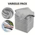 5pcs/10pcs/20pcs/50pcs Microfiber Car Towels Cleaning Cloth For Car