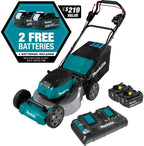 Makita XML06PT1 36V (18V X2) LXT Brushless 18" Self-Propelled Commercial Lawn Mower Kit with 4 Batteries (5.0Ah)