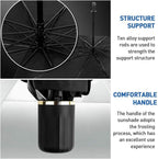 JASVIC Car Windshield Sun Shade Umbrella - Foldable Car Umbrella Sunshade Cover UV Block Car Front Window (Heat Insulation Protection) for Auto Windshield Covers Most Cars (Large)