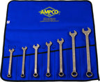 Ampco Safety Tools M-41 Combination Wrench Kit, Non-Sparking, Non-Magnetic, Corrosion Resistant, SAE