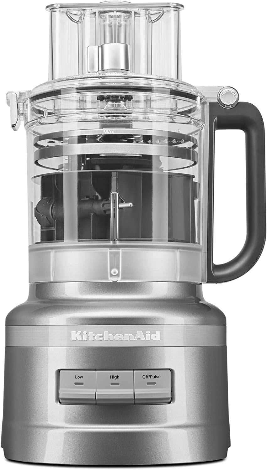 KitchenAid 13-Cup Food Processor, Contour Silver