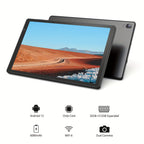 PRITOM 10-inch Compatible With Android 12 Tablet, 4GB DDR (2GB+2GBExpansion)RAM, 32GB ROM, 6000MAh, Quad Core Processor, 10 Inch Tablet, For Android Tablet High-definition IPS Screen, Camera, Wi Fi, For Google,PC,Pad Tablet