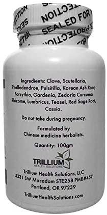Trillium Lyme Support Program - Lyme Support for Month 8 - Complete Microbial Support and detoxification Support.