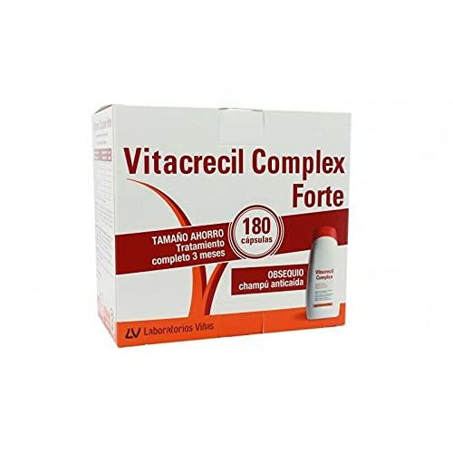 VITACRECIL COMPLEX FORTE 180 CAPSULES + FREE SHAMPOO 200ML Good for hair Treatment