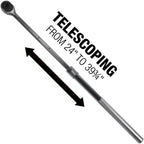 EZRED MR1X Extendable Ratchet, Silver