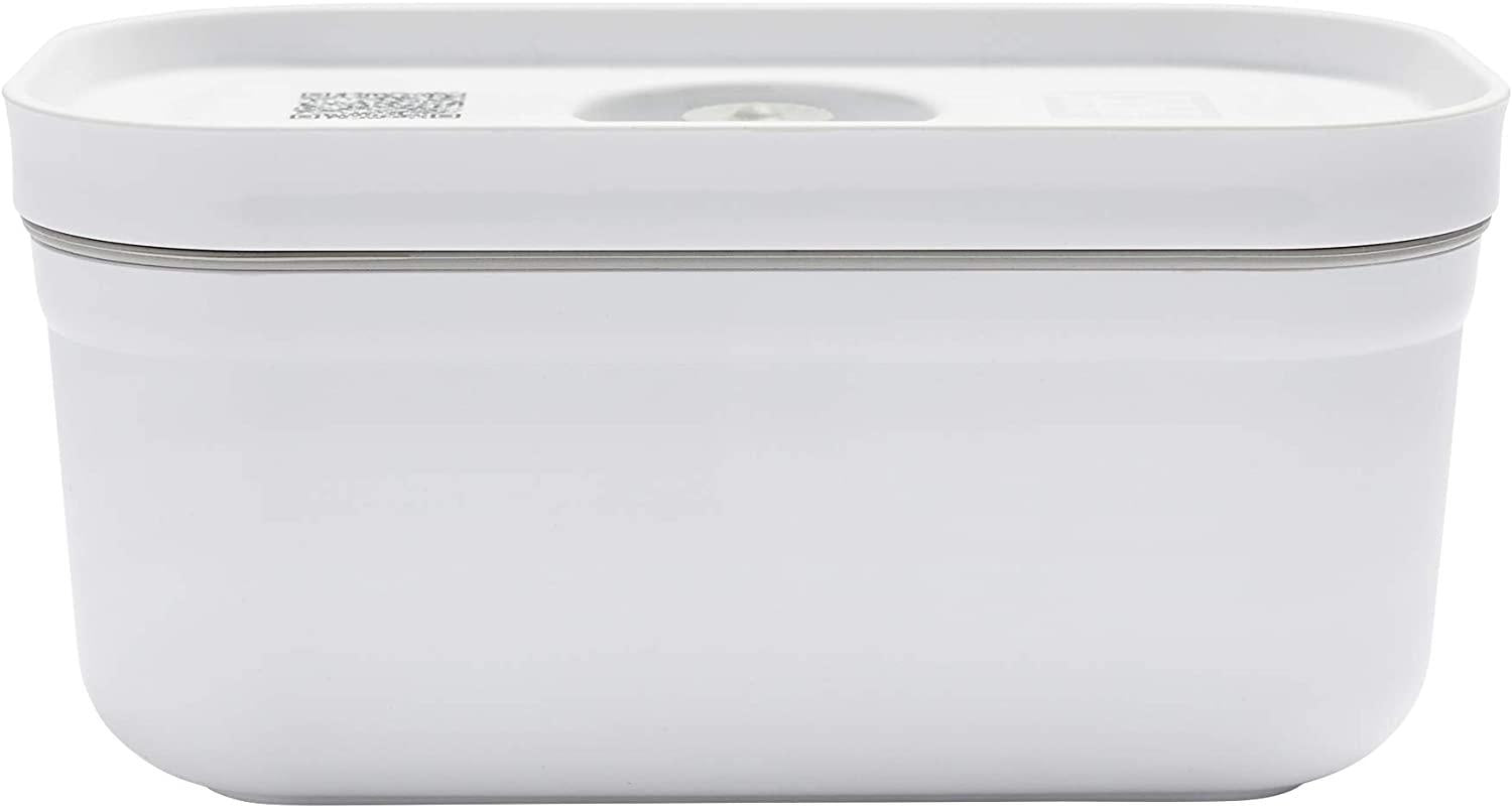 ZWILLING Fresh & Save Medium Lunch Box, Airtight Food Storage Container, Meal Prep Container, BPA-Free, White