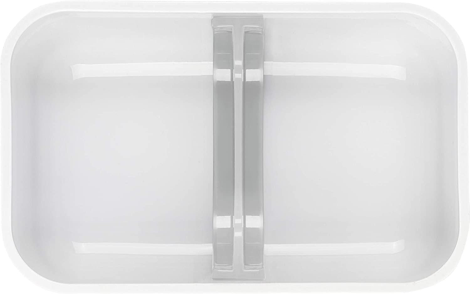 ZWILLING Fresh & Save Medium Lunch Box, Airtight Food Storage Container, Meal Prep Container, BPA-Free, White