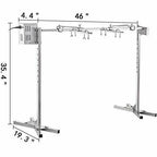 Rotisserie Grill Asador De Electrico 45W Para Puerco Parrillas Giratorio Grande