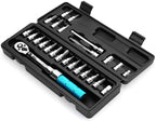 YISUNF 2-14NM 1/4 Inch Bits-Alloy Steel Bicycle Drive Torque Wrench Key Tools Wrenche Socket Set Universal Hand Tools Wrenches