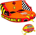 Sportsstuff Big Mable | 1-2 Rider Towable Tube for Boating -  Big Mable/Booster Ball Bundle