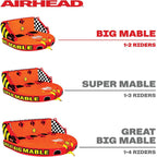 Sportsstuff Big Mable | 1-2 Rider Towable Tube for Boating -  Big Mable/Booster Ball Bundle