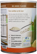 All One Rice Base 66 Day Supply Powder, Unflavored, 6 Count