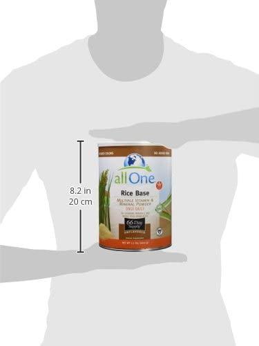 All One Rice Base 66 Day Supply Powder, Unflavored, 6 Count