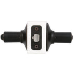 Latitude Aged Bronze Keyed Entry Door Lever