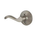 Naples Satin Nickel Left-Hand Dummy Door Lever