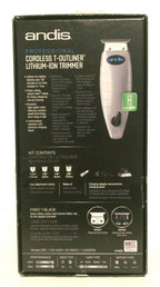 Andis (74000) Cordless T-Outliner Li Trimmer - Gray