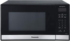 Panasonic NN-SB458S Compact Microwave Oven, 0.9 cft,  Steel/Silver