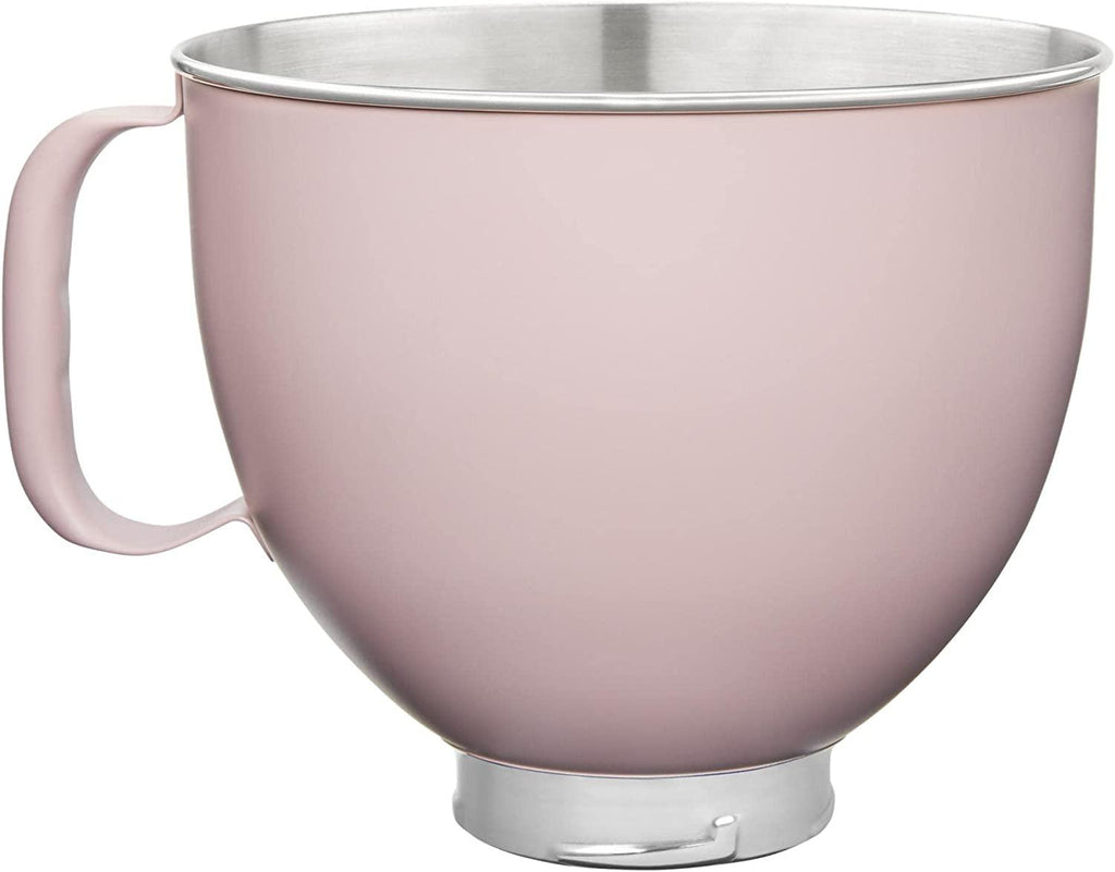 KitchenAid KSM5SSBDR Custom Stand Mixer Bowl, 5 quart, Dried Rose Painted Stainless Steel