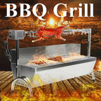 BBQ Grill Roaster Machine Outdoor Spit Whole Lamb Pig Chicken Roaster Grill