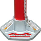 BIG RED T43004 Torin Aluminum Jack Stands with LocSupport Pins: 3 Ton (6,000 lb) Capacity, Red/Silver, 1 Pair
