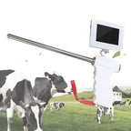 Gdrasuya10 Insemination Kit, Portable Insemination Kit for Cows Cattle Visual w/Screen Easy Monitoring