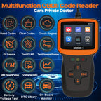 OBD2 Scanner Auto Check Car Engine Clear Fault Code Reader Automotive Diagnostic Scan Tester Tools Kit Color Screen,Car OBDII/EOBD Scan Tool