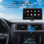 Car Stereo, Portable Wireless 7"Touch Screen For Android Auto Automatic Multimedia Player, Navigation Screen