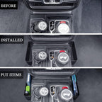 Center Console Gear Shift Organizer Tray Compatible with Jeep Wrangler JL/JLU 2023 2019-2023 2024 and Jeep Gladiator JT Truck 2023 2023 2023 2023 Storage Box Accessories (Not for JK/JKU)