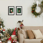upsimples 8x12 Picture Frame Set of 5,Display Pictures 6x8 with Mat or 8x12 Without Mat,Wall Gallery Photo Frames,Black