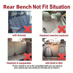 9pcs Polyester Fabric Car Seat Cover Universal Style Multi-color