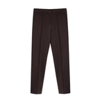 elegant pleated pencil pants